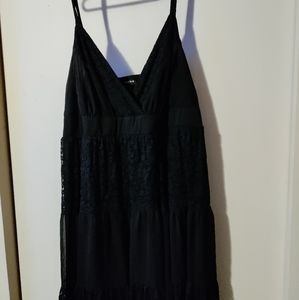 Torrid Black Lace Babydoll Dress